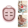 Folding Foot Spa Pedicure Wet Bath Bubble Massage Bucket Feet Therapy Luxury UK
