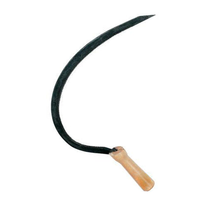 500mm Weed Hook Cutter -Serrated Steel Blade-Scythe Sickle Garden Grass Handheld