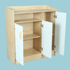 Wooden Sideboard Shoe Cabinet Cupboard Storage Boots Stand Furniture 3Doors Unit