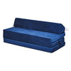 Single Double Fold Out Chair Z Bed Futon Couch Sleepover Guest Mattress Washable
