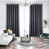 Insulated Heavy Thick Thermal Blackout Curtains Eyelet Ready made Ring Top Pair