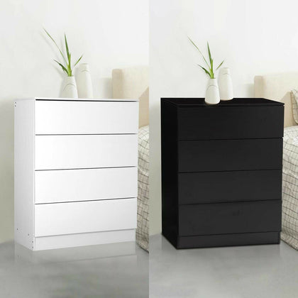 Modern Chest of Drawers Bedside Table Cabinet Nightstand 3/4 Drawers Bedroom