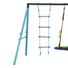 Outdoor Garden Swings and Slides Climbing Metal Frame Play Set For Kids Children
