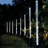 LED Solar Powered Light Outdoor Garden Path Post Lawn Yard Lamp Lights UK