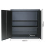 Metal Filing Cabinet Steel Storage Lockable Office Tool Cupboard 3/4/5 Tiers NEW