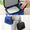Double Deck Insulated Lunch Box Removable Shoulder Strap for Men /Women/Kids UK