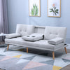 3 Seater Sofa Bed Scandi Style Recliner Adjustable Back Middle Table