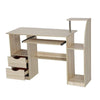 Modern Computer Desk with Drawers Shelf Study PC Table Home Office Workstation