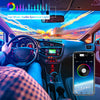 Car Atmosphere LED Strip Light Bar Sound Control Music Sync Rhythm RGB Lamp UK