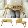 Adjustable Portable Laptop Table Computer Notebook Desk Trolley Sofa Bed Tray UK