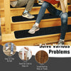 15 Pcs Slip Resistant Embossed Stair Mats Stair Treads Non-Slip Stairway Carpets