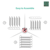 3/5 SHOE RACK Stand Storage Organiser Lightweight Compact SPACE SAVE Shelf