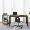 HOOBRO Computer Desk Large Office Desk 140 x 60 x 76 cm Writing Desk Workstation