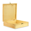 Wooden Box Storage Crate Jewelry Memory Keepsake Lid Gift Idea Solid Chest Sizes