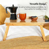 Bamboo Lapdesk Laptop Desk Stand Tray Notebook Portable Folding Home Office.