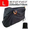 Large Heavy Duty Motorcycle Motorbike Cover Waterproof Rain UV Protector Outdoor