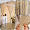 String Curtain Panels Door Fly Screen Room Divider Net Hanging Beaded Curtains