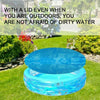 NEW Blue Solar Thermal Blanket Tub & Spa Pool Bubble Cover 5FT Round