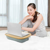 Laptop Tray Lap Desk Cushioned Portable Computer Reading Writing Table Sofa Bed