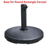 Parasol Base Stand Weights for Round Retangle Banana Hanging Cantilever Umbrella