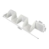 5 Tier Corner Shelf Floating Wall Shelves Storage Display Bookcase Home Decor UK