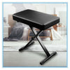 Adjustable Keyboard Stand & Stool X-frame Musical Instrument Seat Bench PU Chair