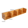 Floating Corner Shelf Wall Mounted Bookshelf Storage Display Unit Shelving Wood