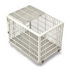 97CM Dog Cage Puppy Pet Crate Travel Carrier Small Medium Large Kennel W/Wheel