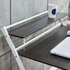 2-Tier Foldable Computer Desk PC Laptop Table Study Desk Home Office Portable