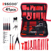 Car Door Trim Removal Molding Audio Panel Pry Dash Tool Kit & Clip Pliers 41pcs