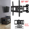 LCD LED Corner TV Wall Bracket 30 32 40 47 50 55 inches Tilt Swivel Universal CC