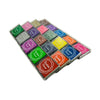 20 Colors Colorful Ink Pad Rainbow DIY Craft Finger Ink Pads for Rubber Stamps