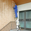 EN131 Heavy Duty Telescopic Ladder Multipurpose Extendable Laders Aluminium 4.1m