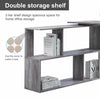 L-Shape 360° Rotating Computer PC Desk Corner Table w/Storage Shelf Home Office