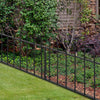 Ball Top Garden Fence 1830mm GAP x 915mm H Wrought Iron Privacy Fence Panel