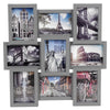 Large Multi Aperture Collage Picture Frame Holds 9/11/18 Photos 6x4 Wood Look