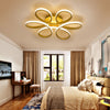 Modern Flower Shaped LED Ceiling Light Chandelier Lamp Home Lights Living Room