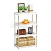 Kitchen 4 Tier Metal Storage Holder Rack Shelf Organizer Shelving Unit Bathroom