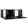 Modern Small TV Unit Cabinet Stand Coffee Table 2 doors coffee table tv stereo