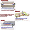 UK Sofa Covers Easy Fit Stretch Protector Soft Couch Cover Thick Plush Velvet