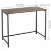 Folding Study Coffee Table Foldable Computer Desk Wooden Laptop Office Tables