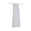 Shower Curtain Plain White Extra Wide Extra Long Standard With Hooks Ring