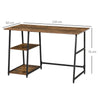Industrial Computer Desk Office Laptop Pc Workstation Writing Study Table Modern