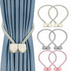 2X Strong Magnetic Curtain Tie Backs Buckle Clips Holdbacks Rope Tiebacks Home