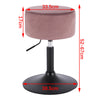 1x Breakfast Bar Stools Bar Chairs for Kitchen Bar Stools with Velvet Swivel Gas