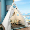 Large Kids Teepee Indian Play Tent Playhouse Castle Princess Baby Bed Room Gift