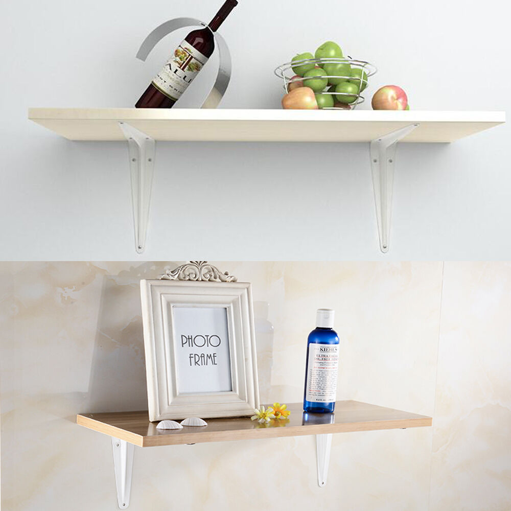 Pack 24 SHELF BRACKETS WHITE CHOICE OF SIZES LONDON PATTERN METAL, FOR SHELVING