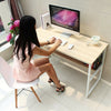 Home Computer Office PC Desk Writing Table Workstation Wood Bookshelf Furniture
