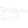 Laptop & Writing Desk with Drawer for Home Office - Piranha Furniture Sergeant