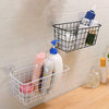 Metal Wire Basket Wall Mount Hanging Organizer Storage Rack 23x10x8cm